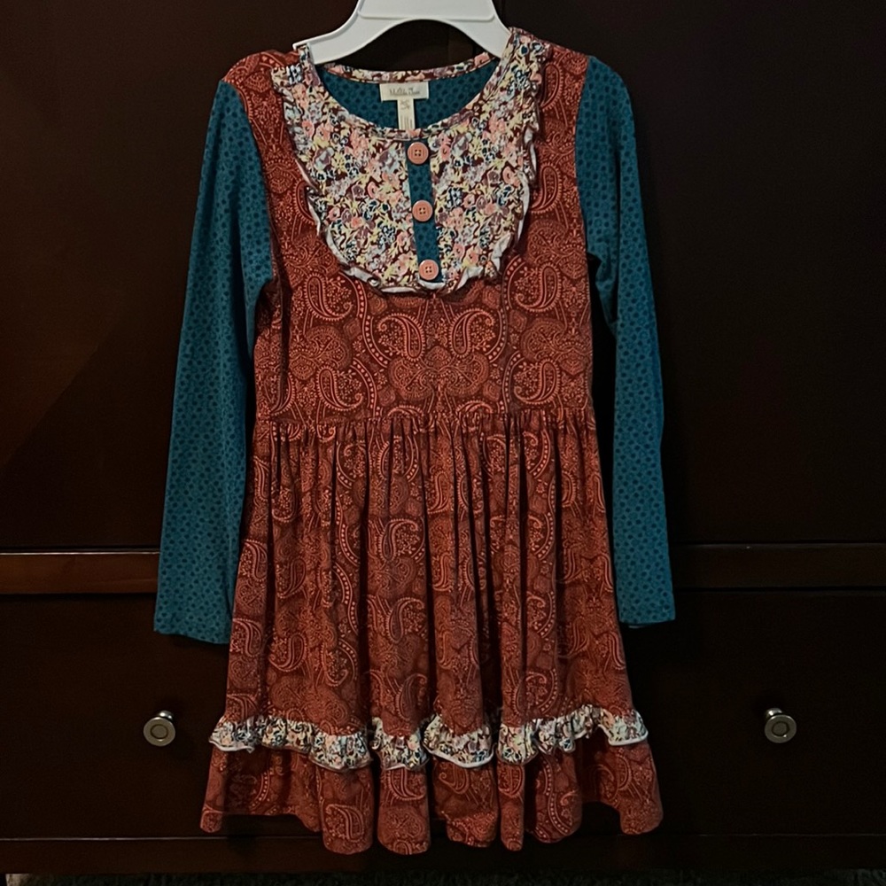 Sz10 knit twirl dress